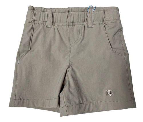 Performance Short, Dark Khaki