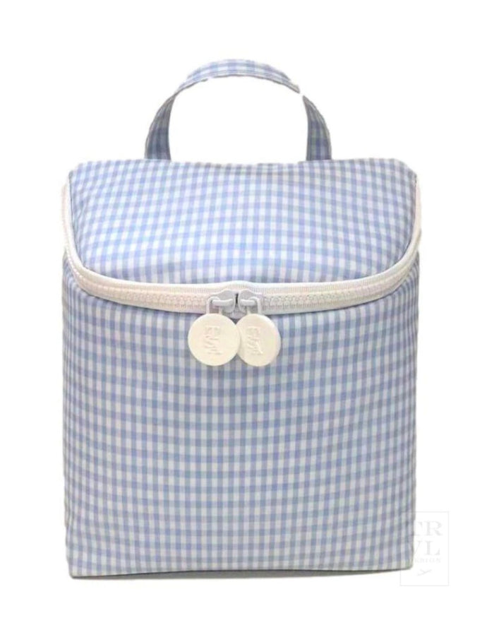Take Away Lunch Bag- Gingham Mist