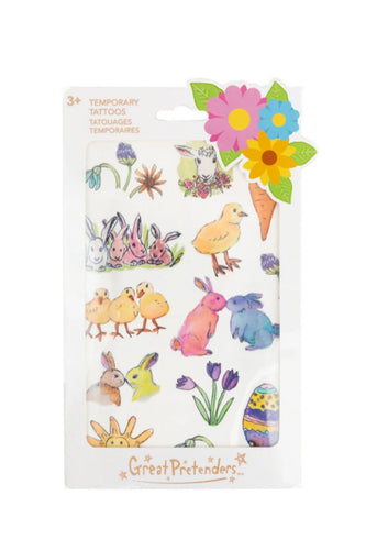 SPRING FLOWERS TEMPORARY TATTOOS