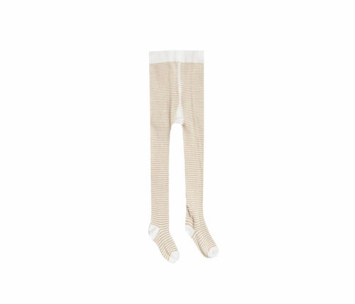 Striped Ribbed Tights