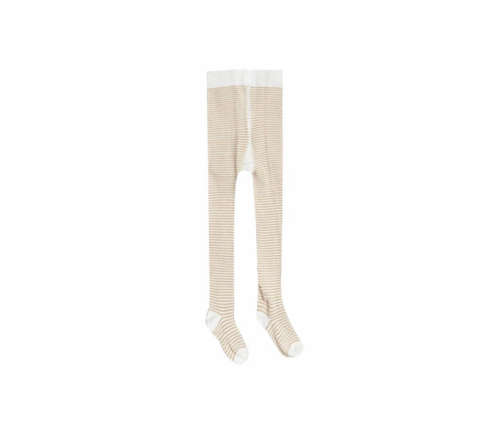 Striped Ribbed Tights