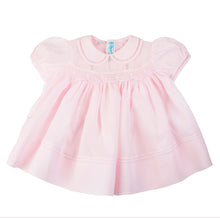 Rosebud Detail Smocked Dress