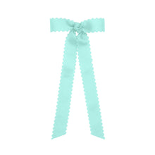 Mini Scallop Trim Longtail Bow
