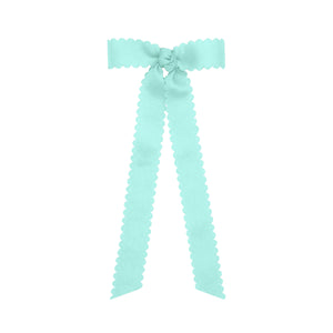 Mini Scallop Trim Longtail Bow