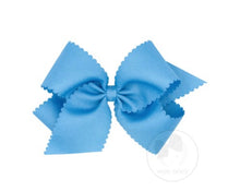 King Grosgrain Scalloped Edge Bow(9795)