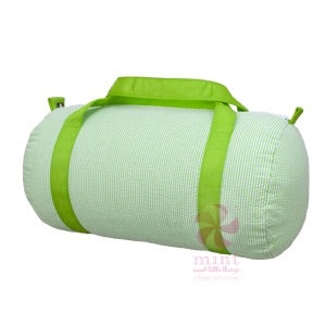 Seersucker Duffel Bag
