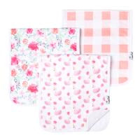 Copper Pearl Burp Cloth Set