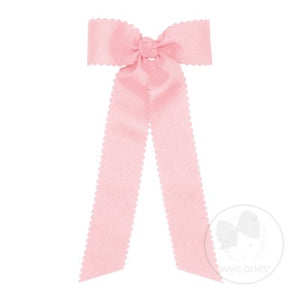Medium Scallop Trim Longtail Bow