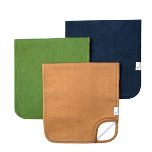 Copper Pearl Burp Cloth Set
