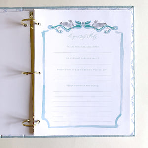 Our Baby Memory Book, Blue