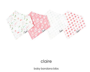 Copper Pearl Bandana Bib Set