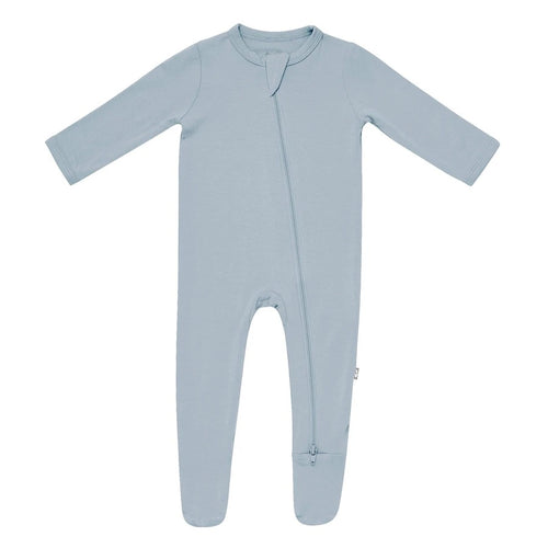 Kyte Zipper Footie,Fog