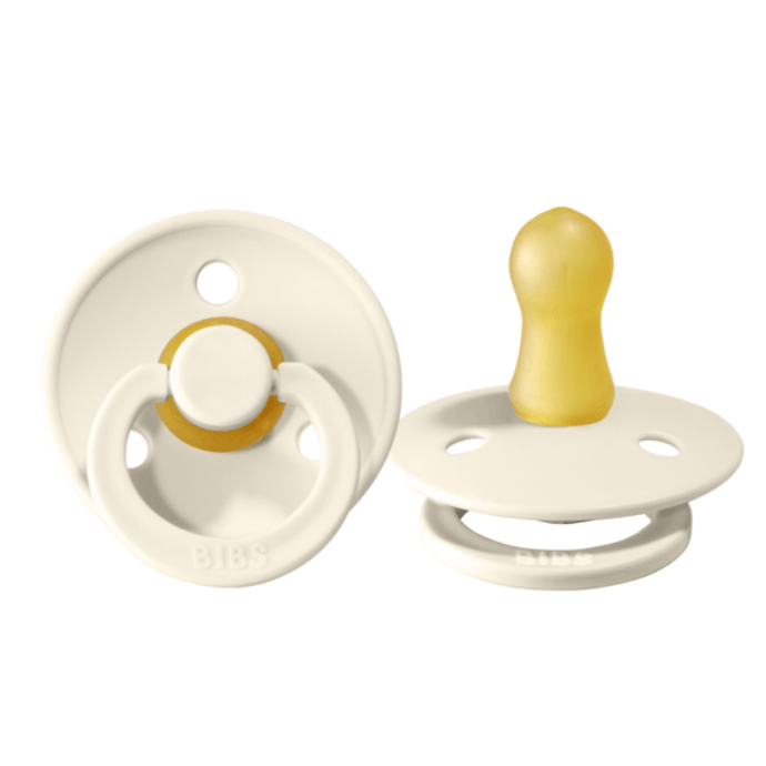 BIBS Pacifier 2 PK Ivory/Ivory