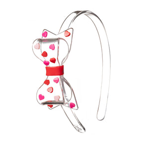 Valentine Heart Acrylic Headbands