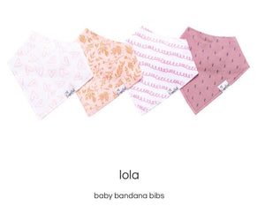 Copper Pearl Bandana Bib Set