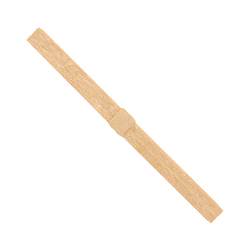 Mini Nude/White Elastic Babybands