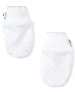 Kissy Kissy Dots Print Mittens