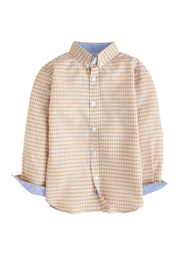 Button Down Autumn Gingham Shirt