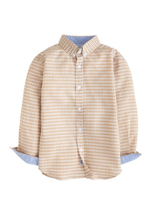 Button Down Autumn Gingham Shirt