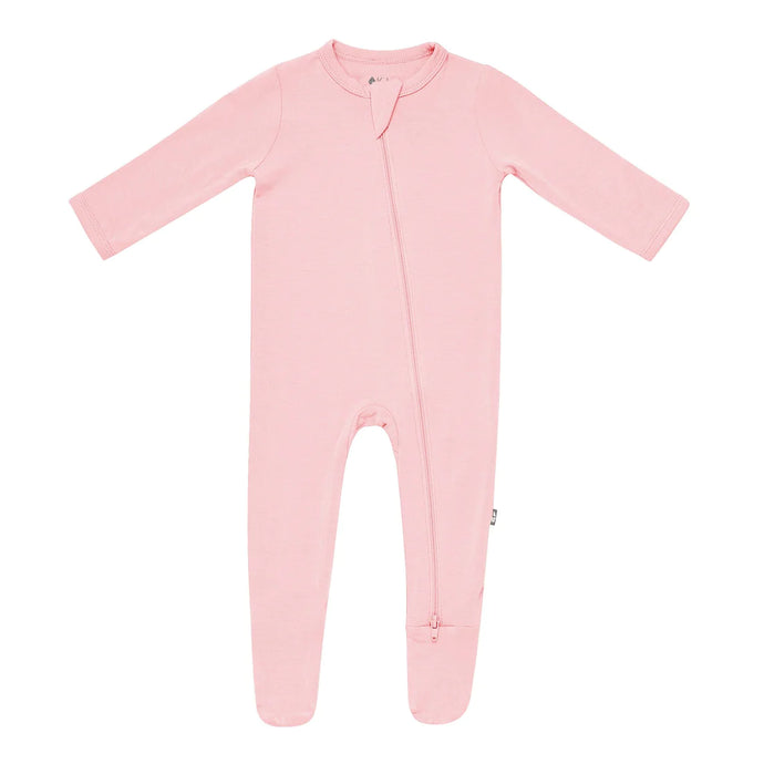 Kyte Zipper Footie, Crepe