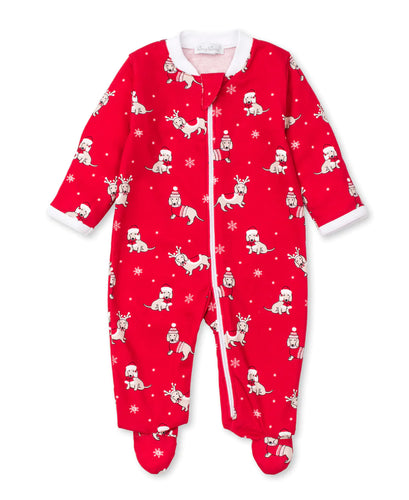 Dachshunds Holiday Footie