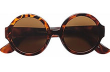 Olive Round Sunglasses