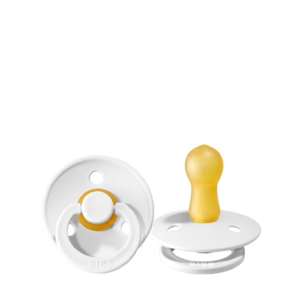BIBS Pacifier 2 PK White/White
