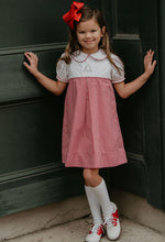 Red Christmas Tree Apron Dress