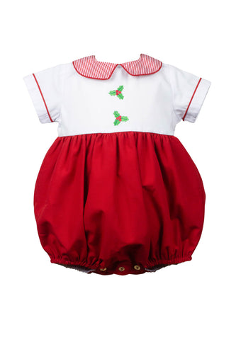 Red Holiday Boy Bubble