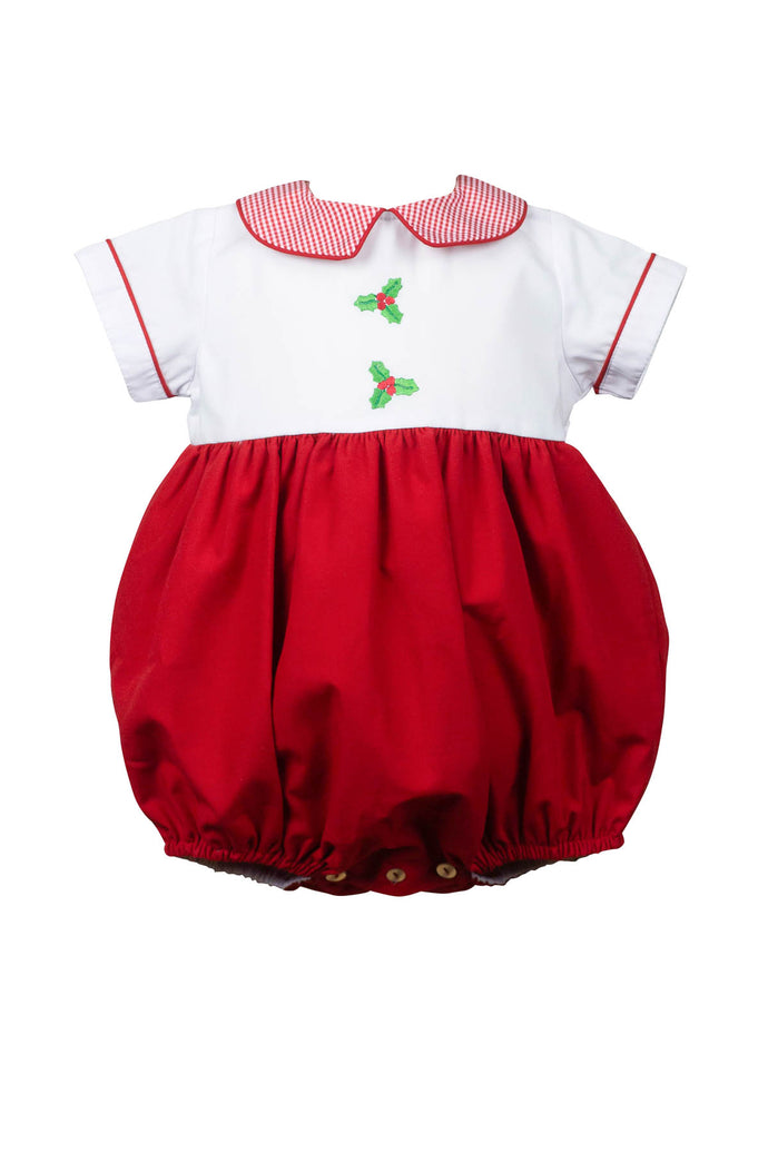 Red Holiday Boy Bubble