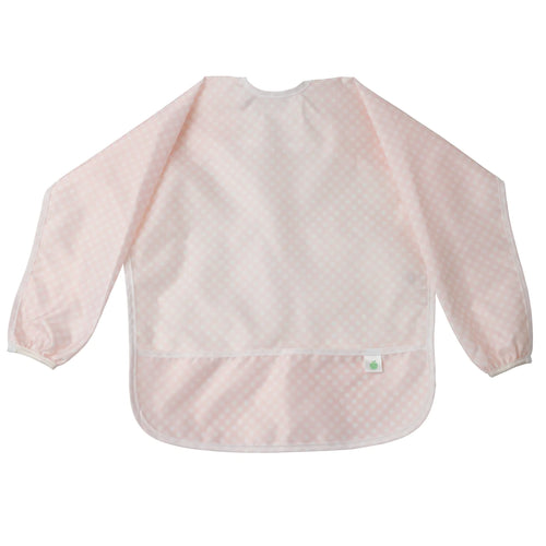 Pink Toddler Gingham Cover Everything Bib