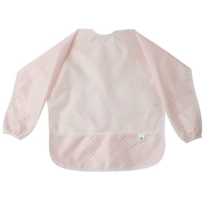 Pink Toddler Gingham Cover Everything Bib