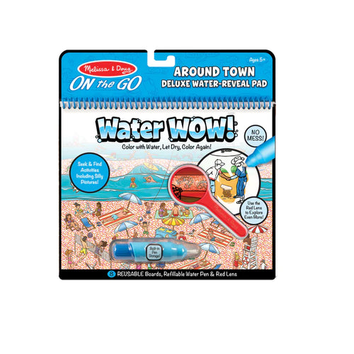 Water Wow! Around Town Deluxe Water-Reveal Pad - On the Go Travel Activity