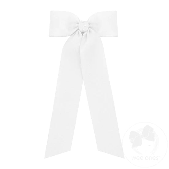 Medium Longtail Bow, White(9612)