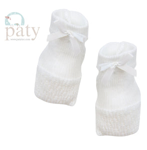 Booties With Bows