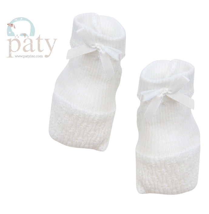 Booties With Bows