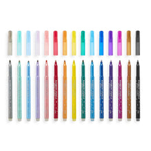 Rainbow Sparkle Glitter Markers