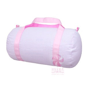 Seersucker Duffel Bag