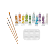colorific canvas paint by number kit - fantastic dragon