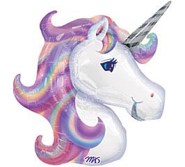 Pastel Unicorn Head Balloon
