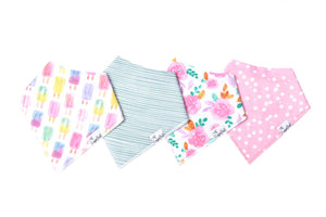 Copper Pearl Bandana Bib Set