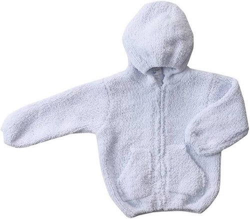 Chenille Hoodie Light Blue