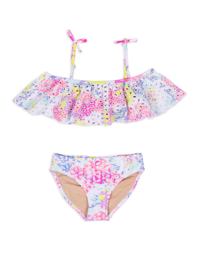 Floral Eyelet Bikini