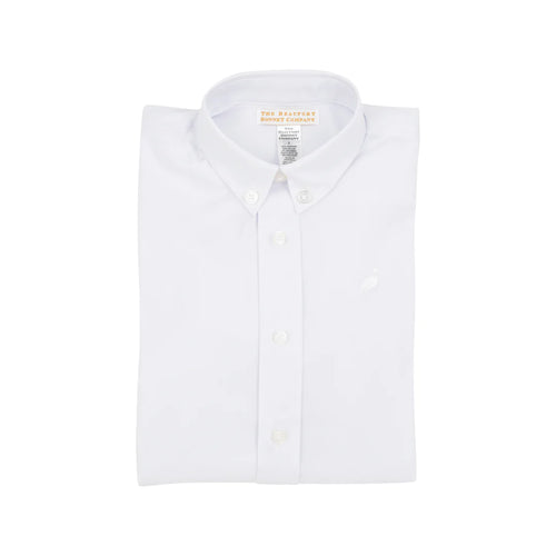 Dean's List Dress Shirt (Oxford) Worth Avenue White With Worth Avenue White Stork