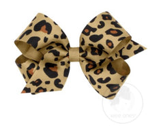 Medium Leopard Print Bow