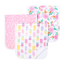 Copper Pearl Burp Cloth Set
