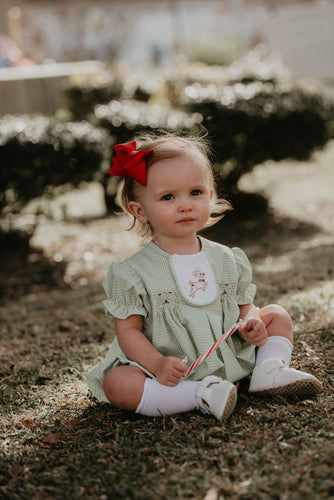 Green Rudolph Girl Bubble