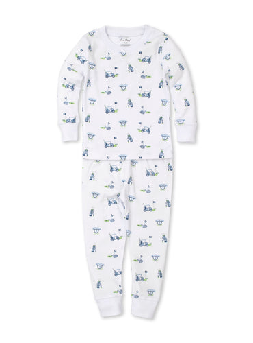 Longest Drive Blue Pajama Set