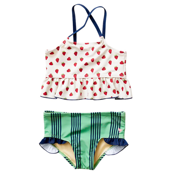 2t Girls Joy Swim Tankini - Mini Strawberries