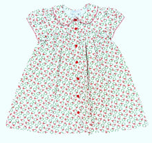 Wynne Dress Wreaths with Red Buttons